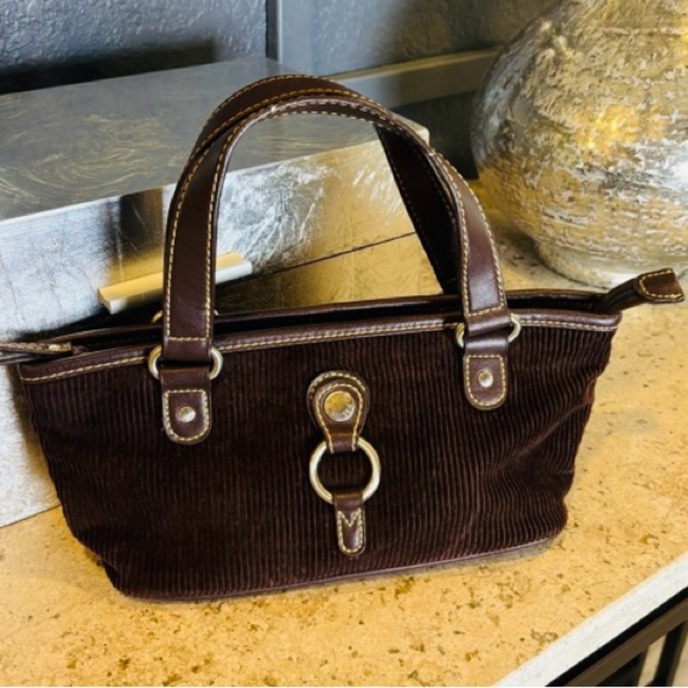 Tommy Hilfiger Corduroy Mini Satchel